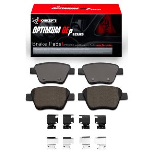 Audi A3 Brake Pads - Rear - R1 Concepts - Optimum OE - `05-`16